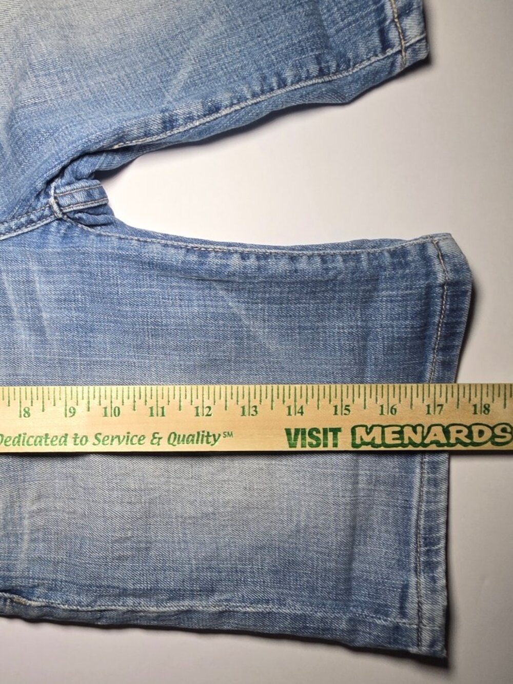 BKE Denim Womens Light Blue Distressed 5 Pocket Shorts Size 27 - Picture 6 of 12